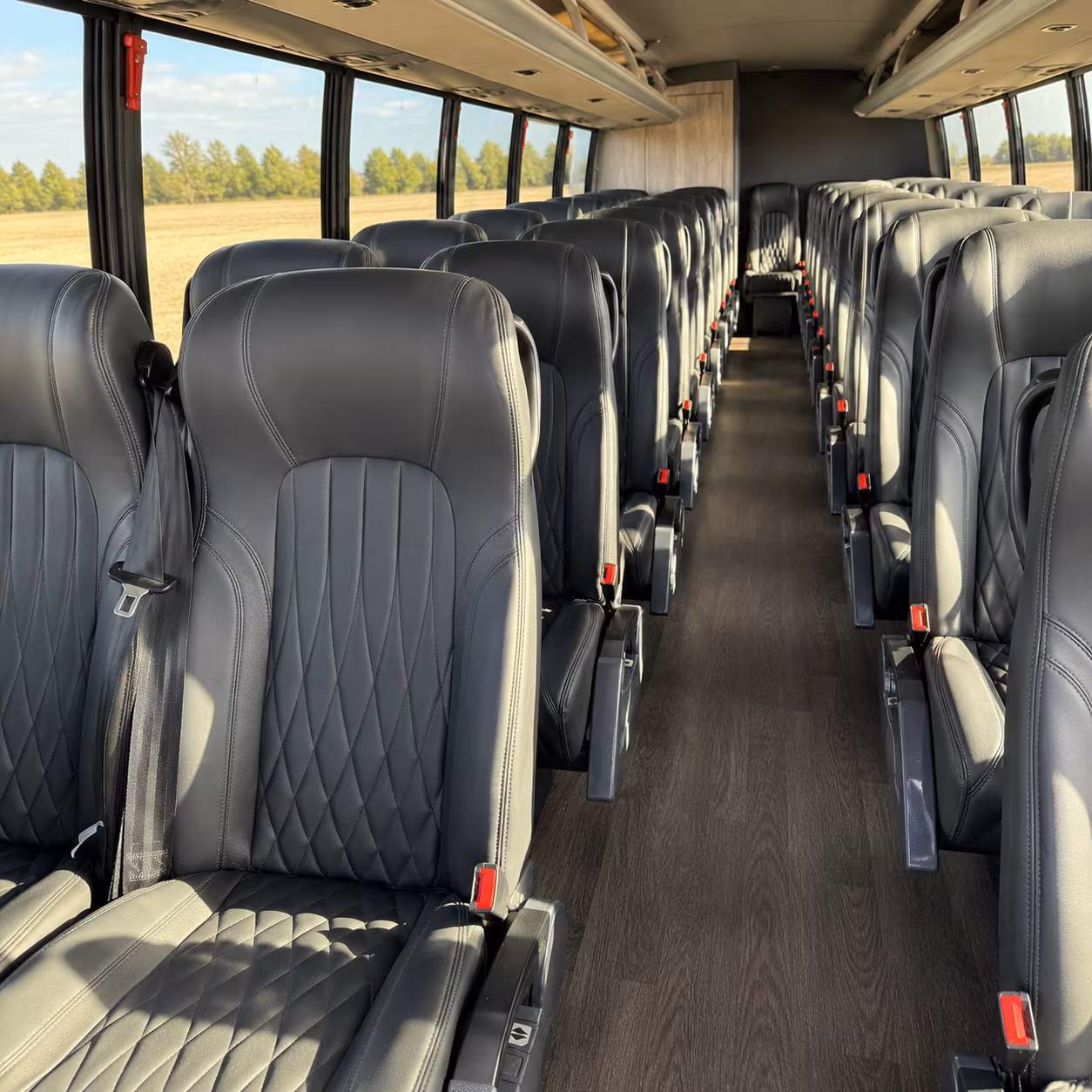 fort worth religious group transportation onboard seating