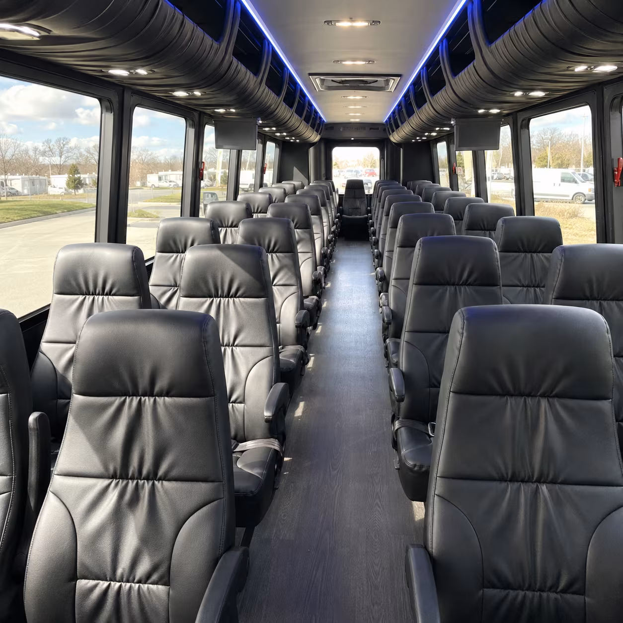 fort worth wine tour brewery transportation onboard seating